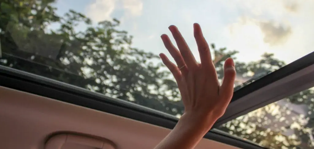 how to fix a sunroof that won't close all the way